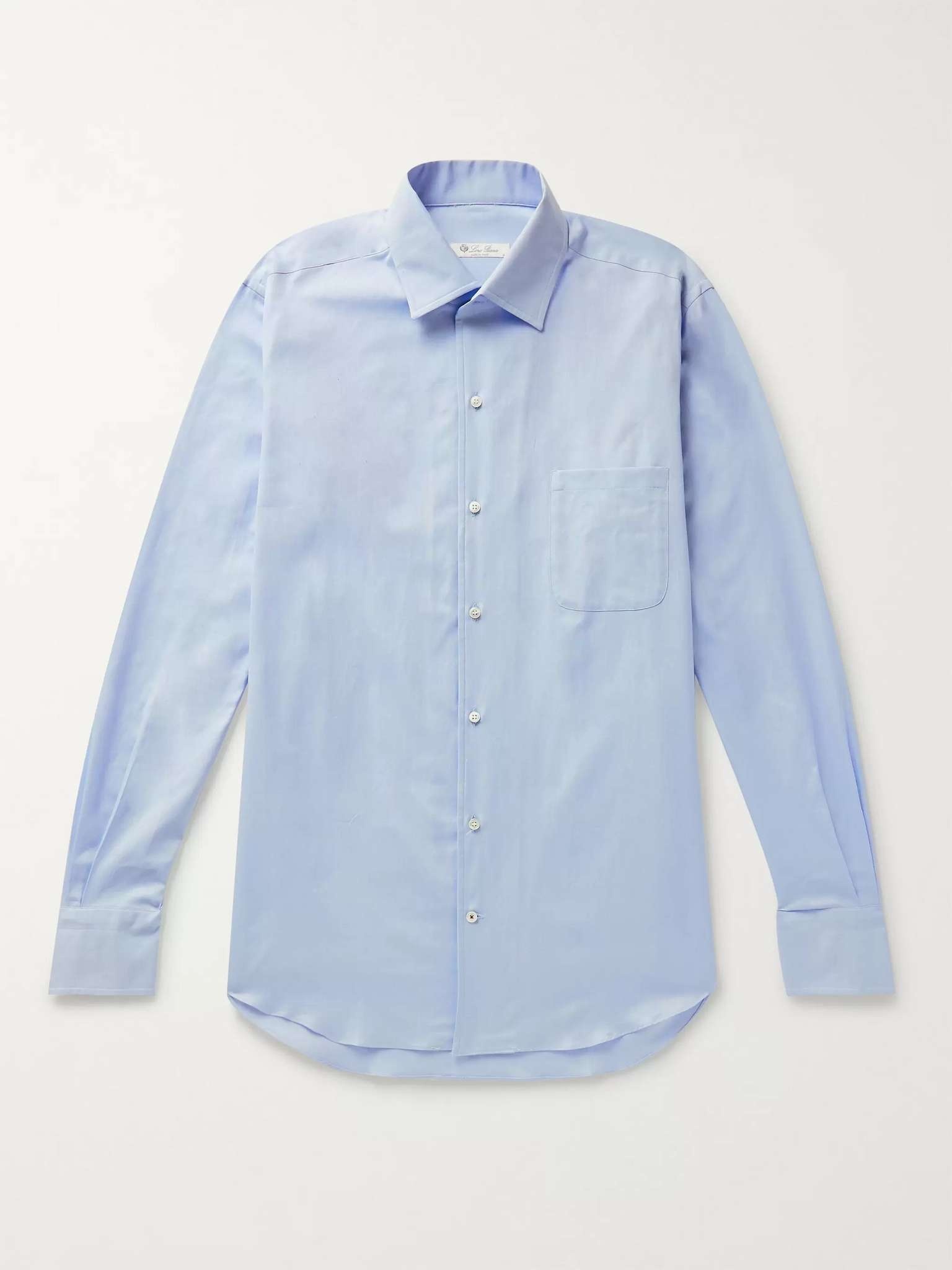 Andre Cotton-Poplin Shirt - 1