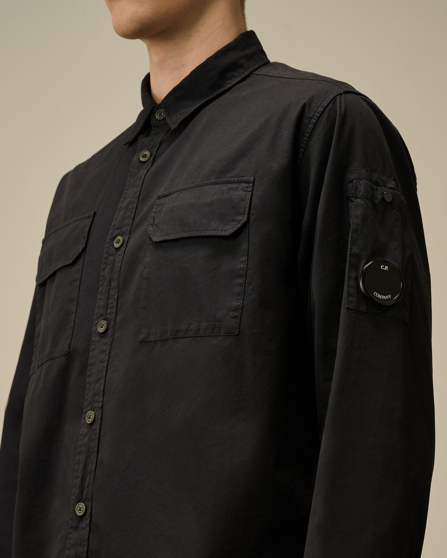 Organic Gabardine Lens Shirt - 5