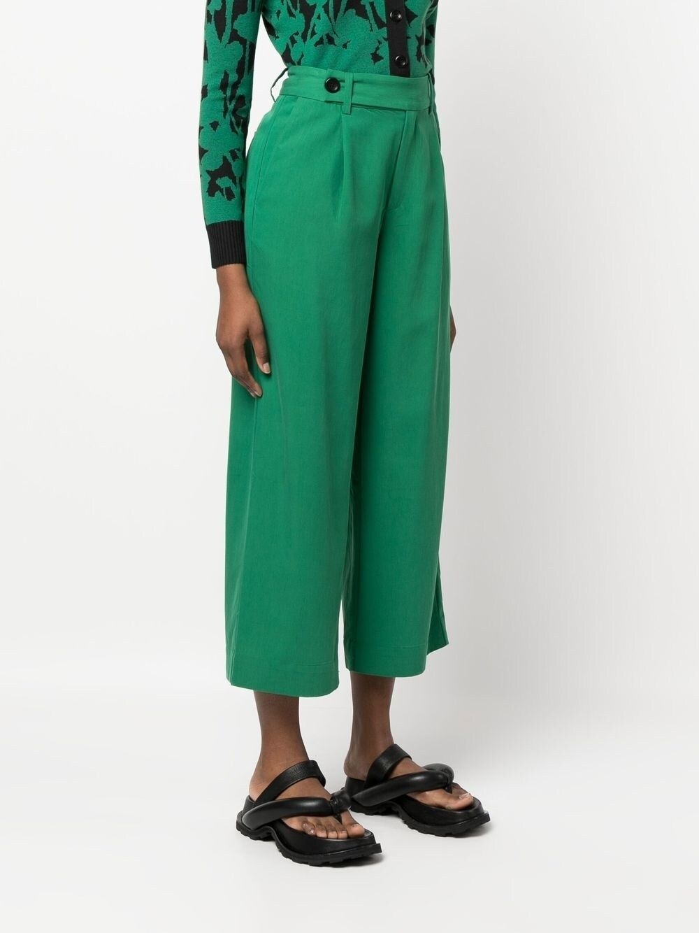Drapey Suiting Wide Leg Pant - 3