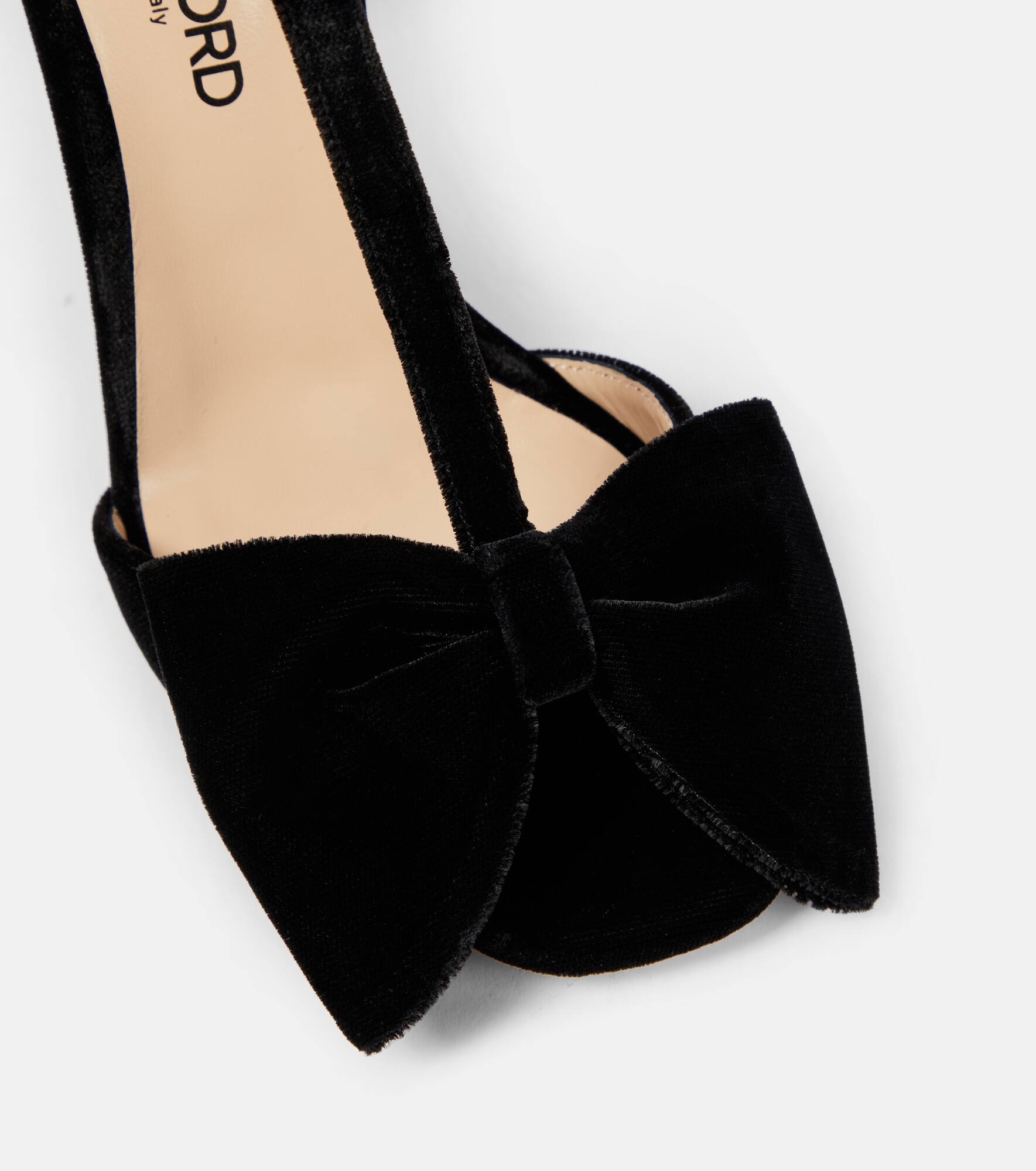 Brigitte velvet sandals - 6