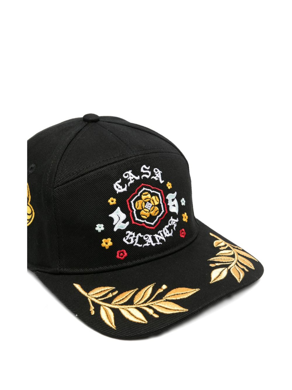 Emblem Laurel embroidered cap - 3