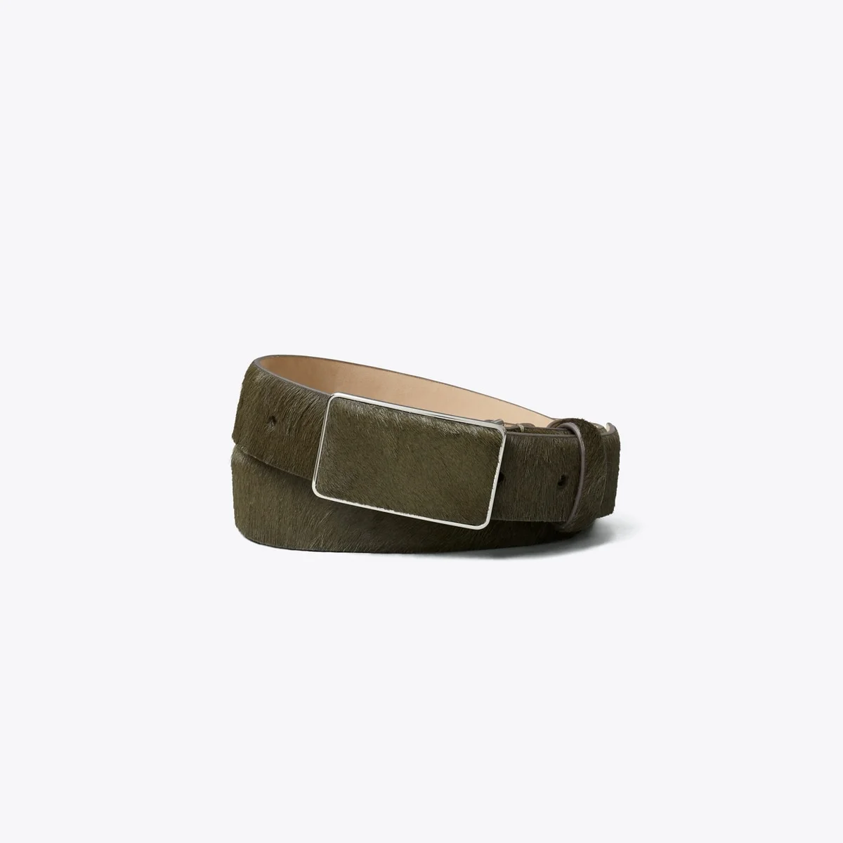 Plate Calf Hair Belt - 1