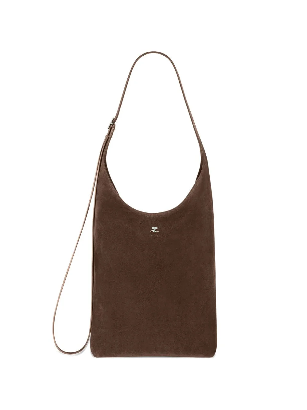 large Melt suede shoulder bag - 1