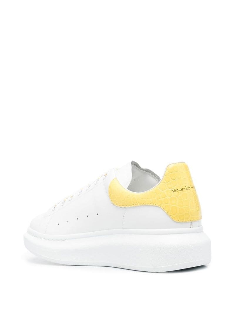 Oversized Larry leather sneakers - 3