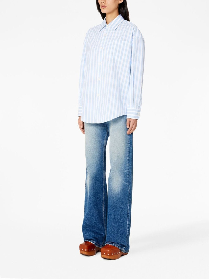 AMI Paris striped cotton shirt outlook