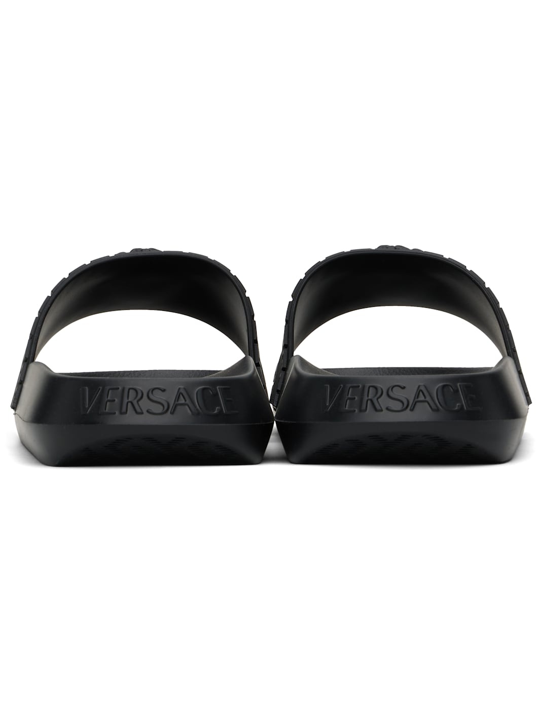 Black Palazzo Pool Slides - 2