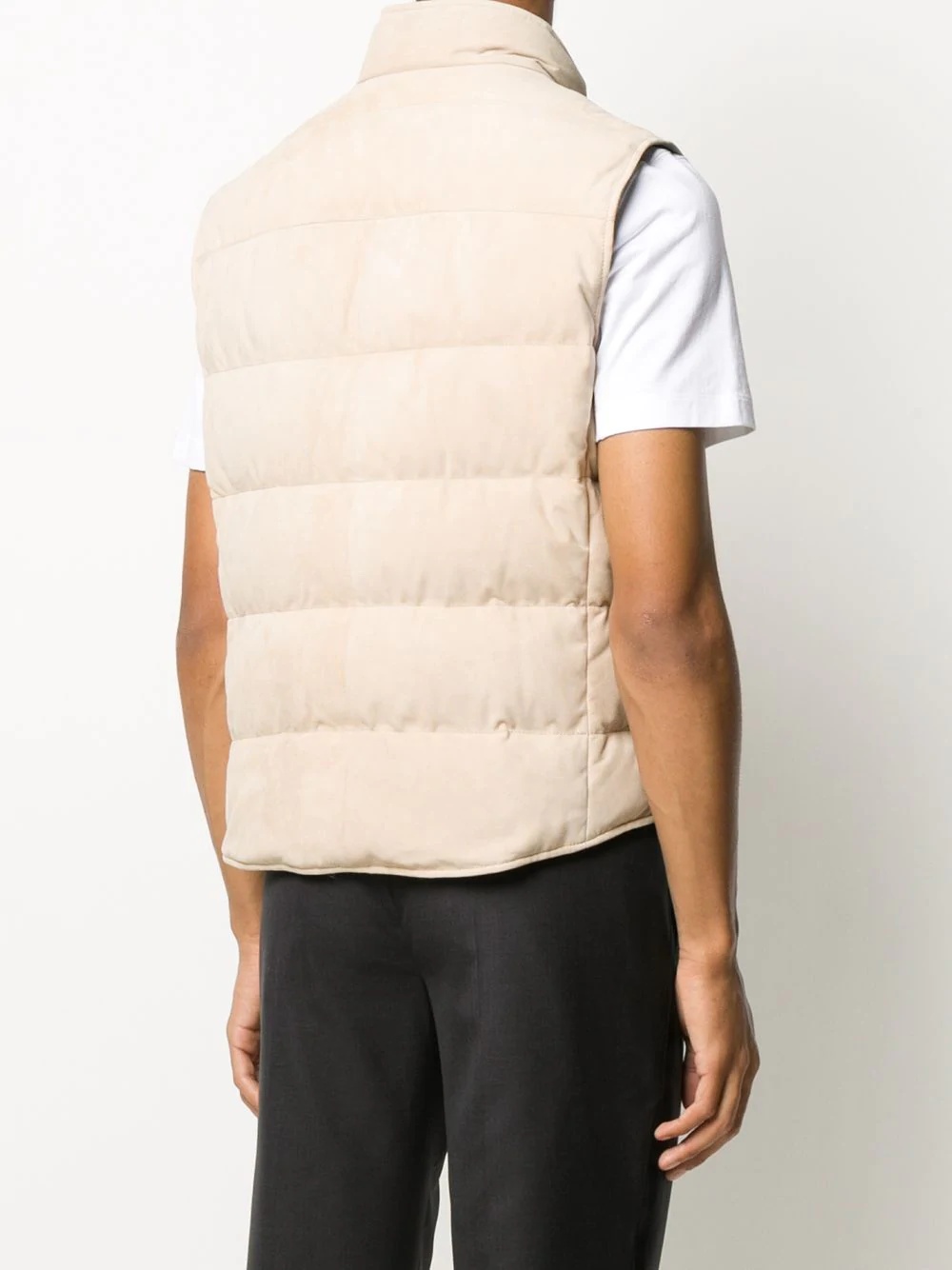 sleeveless padded gilet - 4