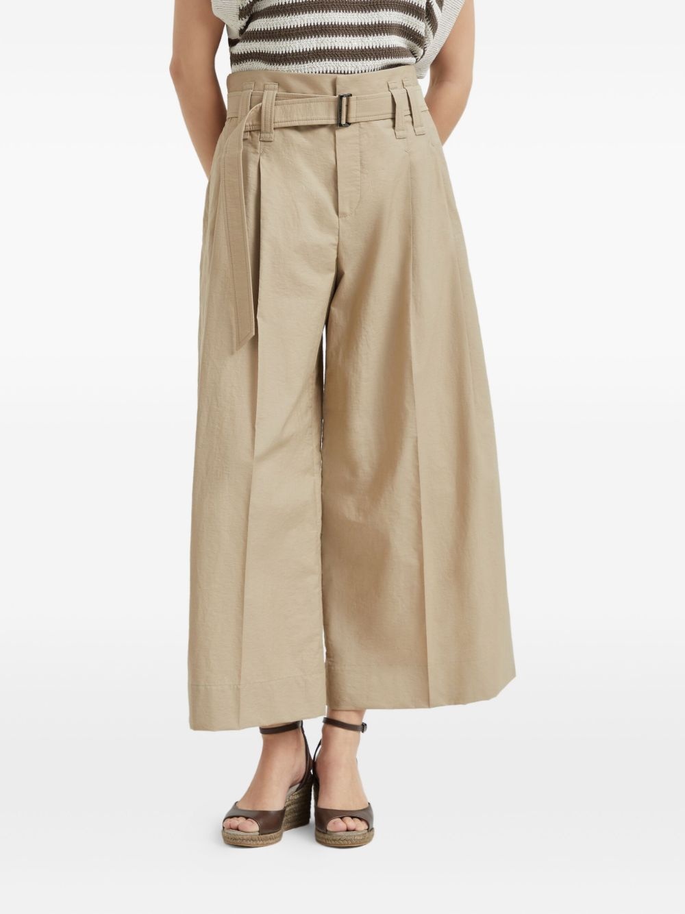 belted trousers - 3