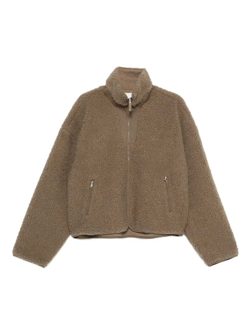 Ef faux-fut zip jacket - 1