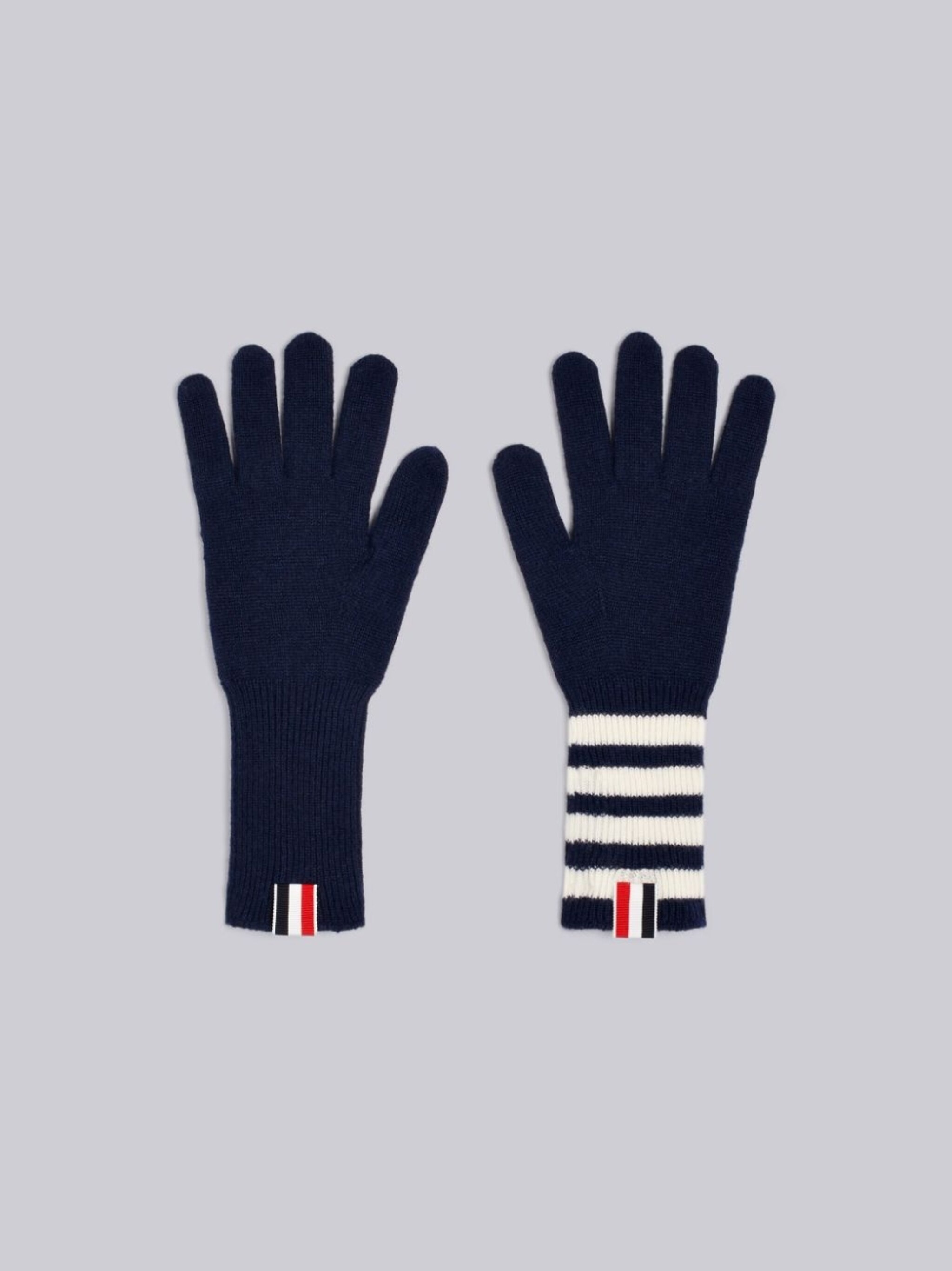 4 Bar cashmere gloves - 1
