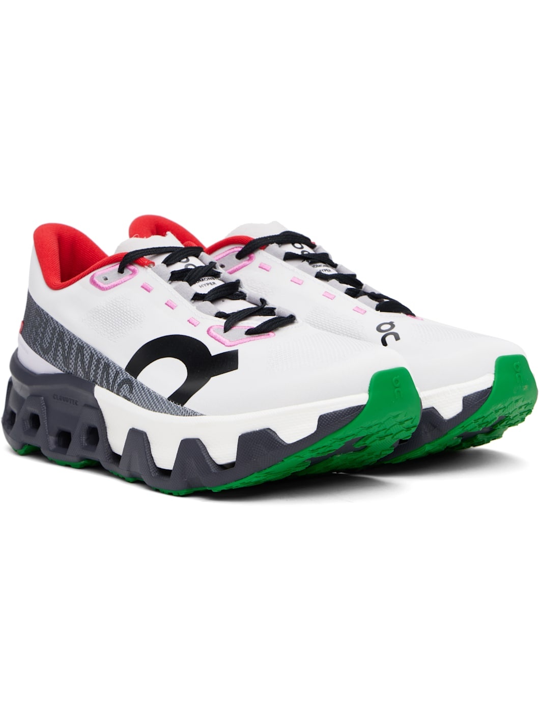 Off-White & Gray Cloudmonster Hyper Sneakers - 4