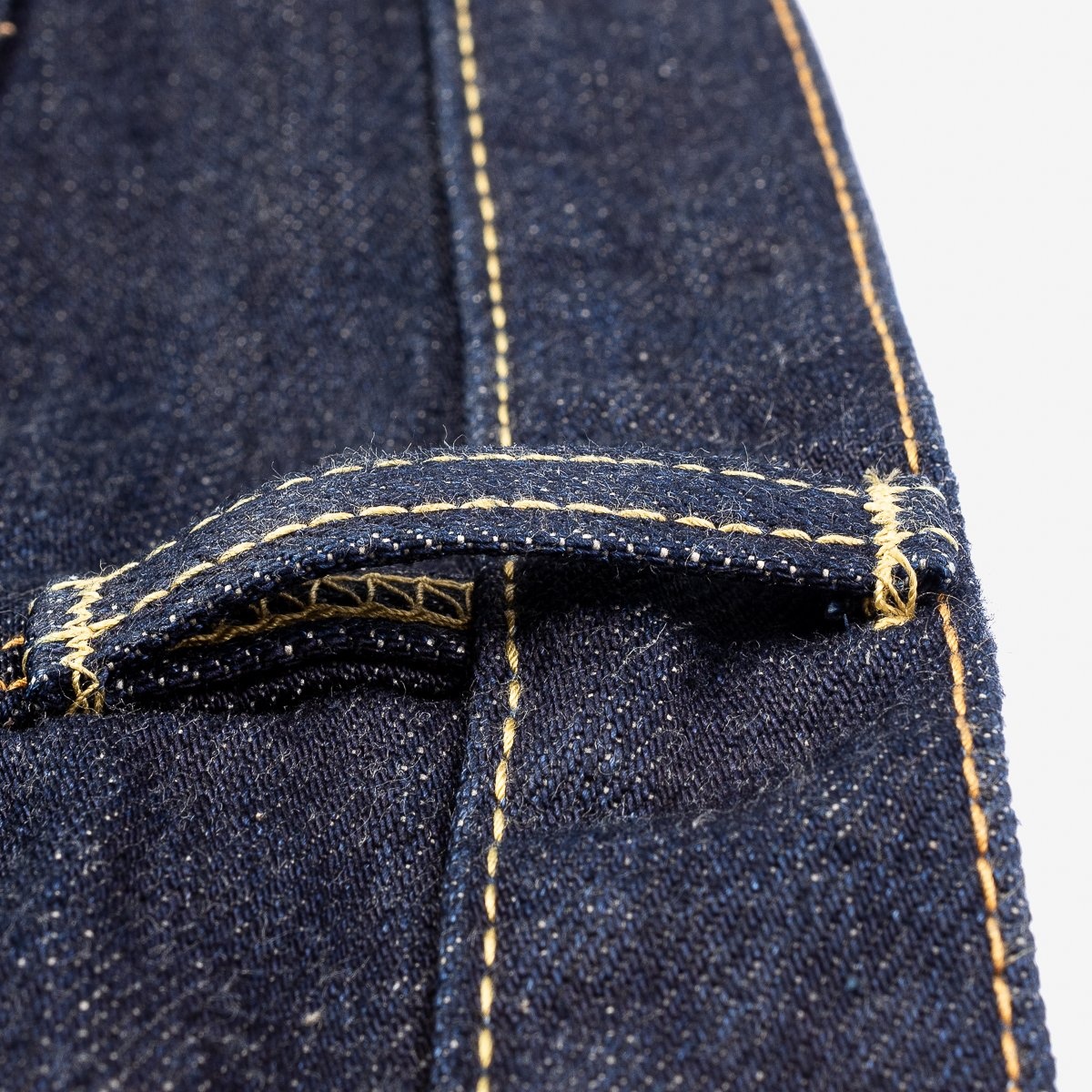 IH-555N 17oz Selvedge Denim Super Slim Cut Jeans - Natural Indigo - 14