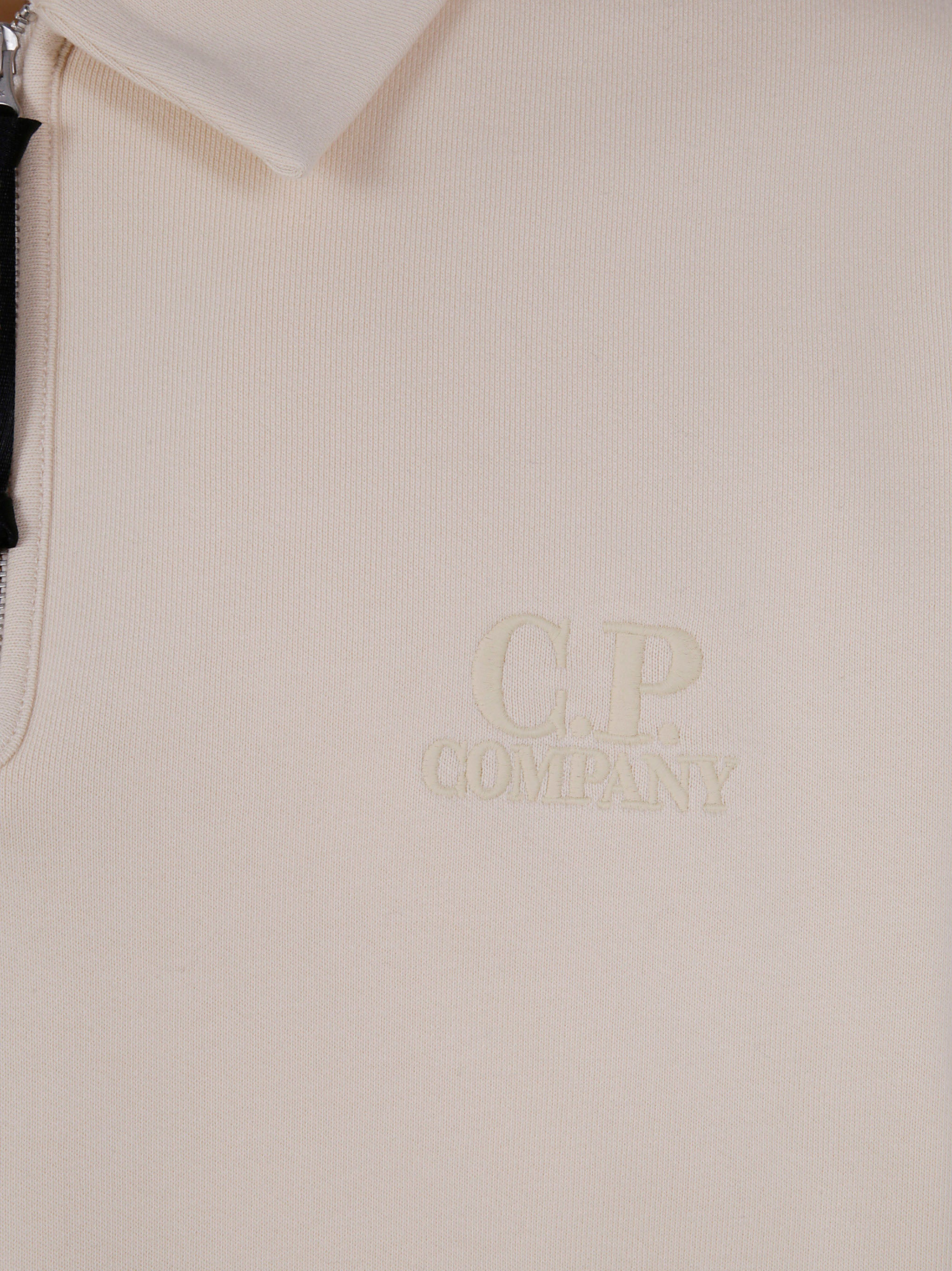 C.P. Company Men Sweatshirts Polo Collar In Diagonal Raised Fleece - 6