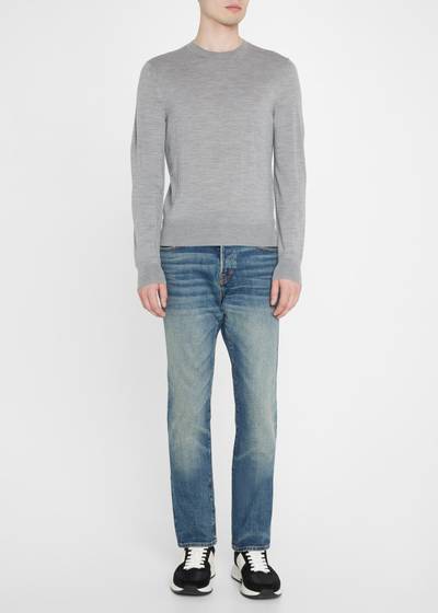 TOM FORD Men's 70s Blue Comfort 5-Pocket Jeans outlook