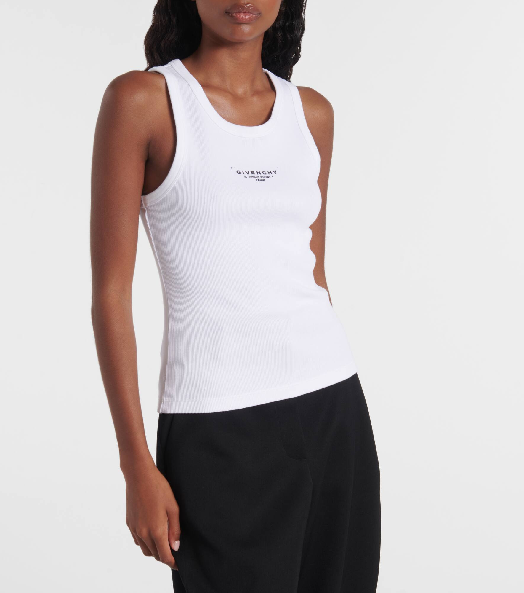 Givenchy Stamp cotton tank top - 5