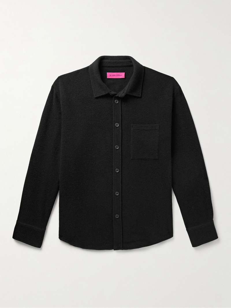 Cashmere Overshirt Black 1
