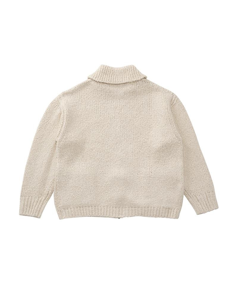 visvim COWICHAN KNIT (MAWATA) W IVORY outlook