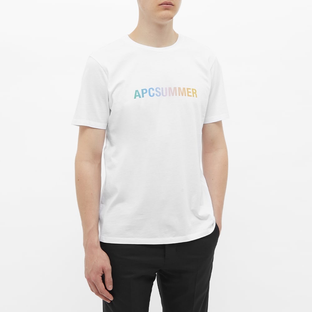 A.P.C. Viktor Summer Logo Tee - 3