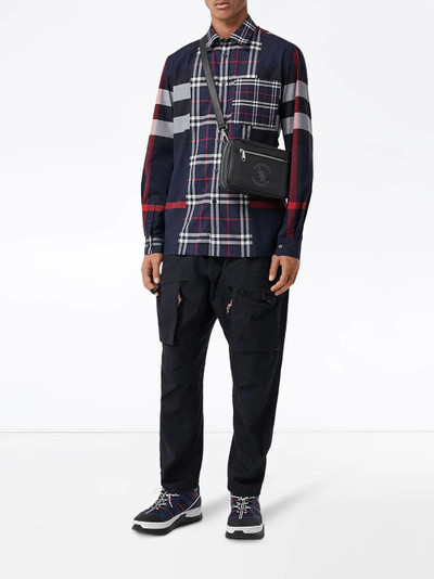 Burberry patchwork check shirt outlook