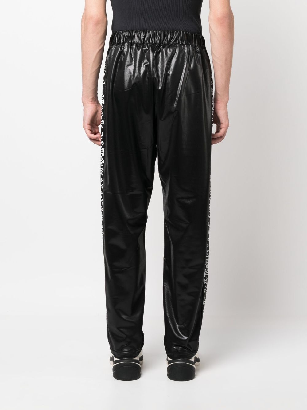 Keith Haring tape-detailing track pants - 4