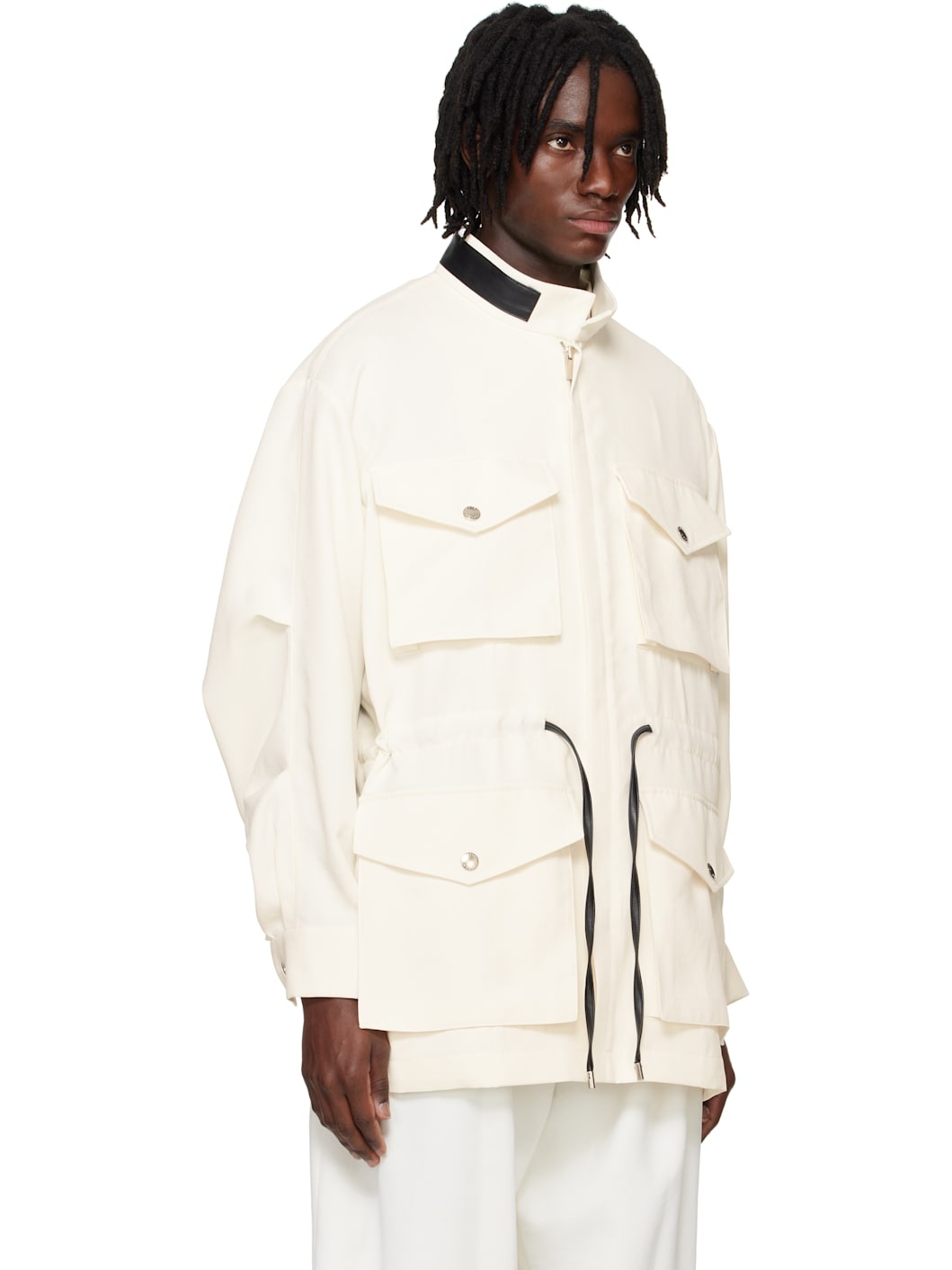 Off-White Bicolor 4 Pocket Jacket - 2
