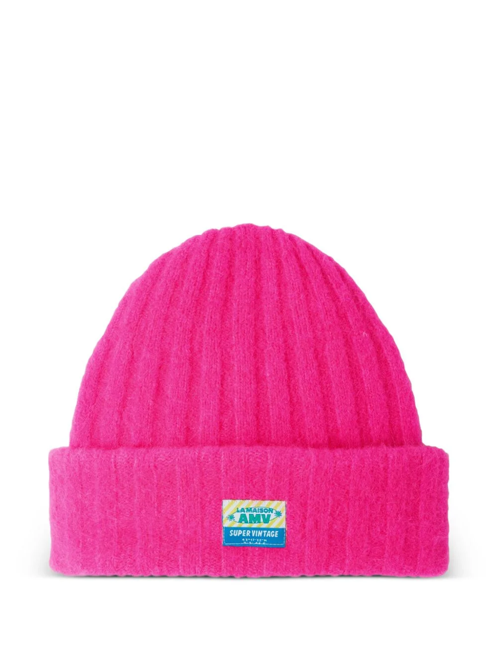 Vitow logo-patch beanie hat - 1