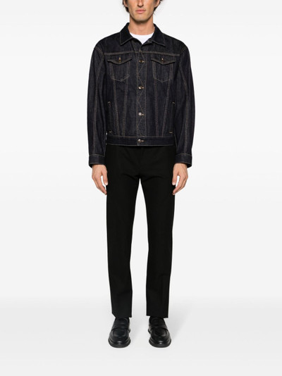 Alexander McQueen mid-rise tailored trousers outlook