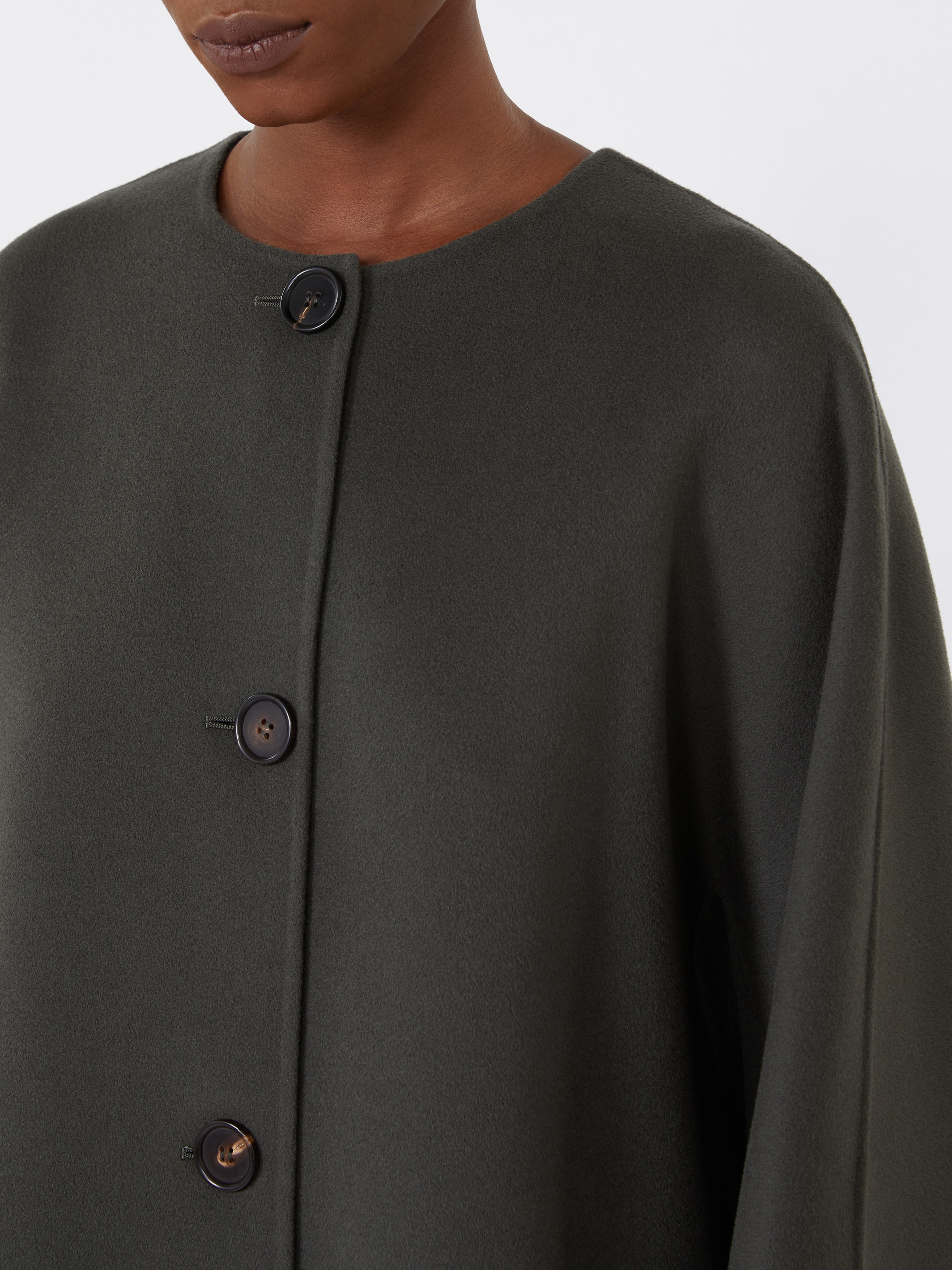KATE Cropped jacket in double-sided wool - 5
