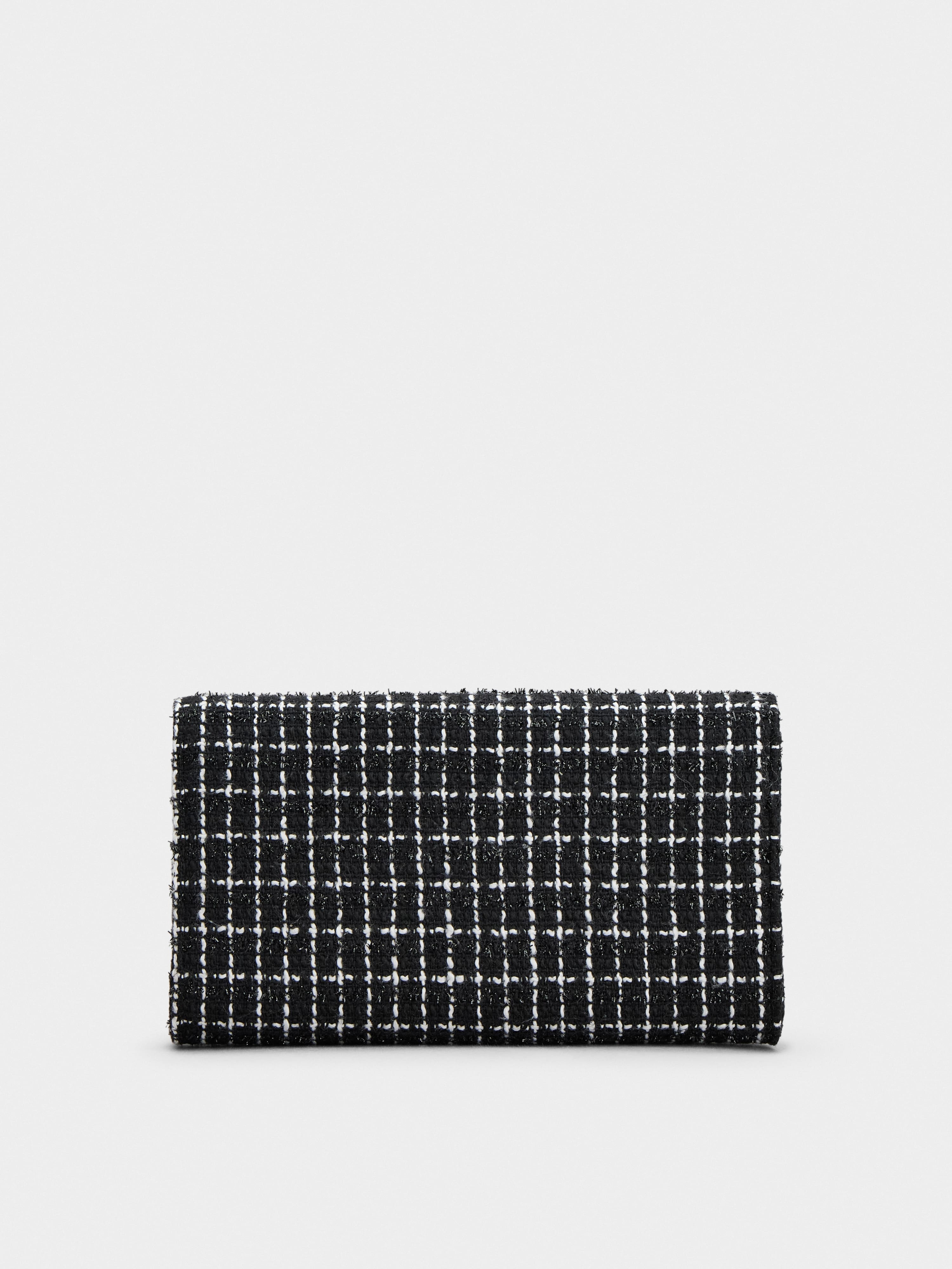 Efflorescence Clutch in tweed - 4
