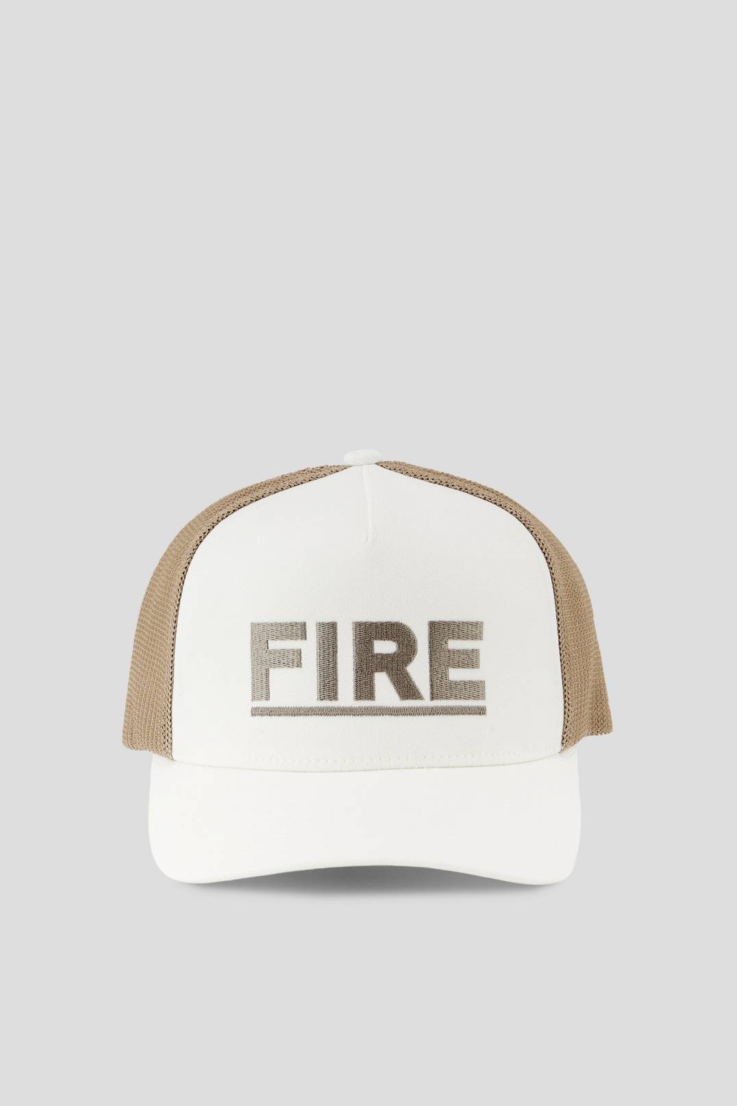 SKYLER CAP IN CREAM/CARAMEL - 2