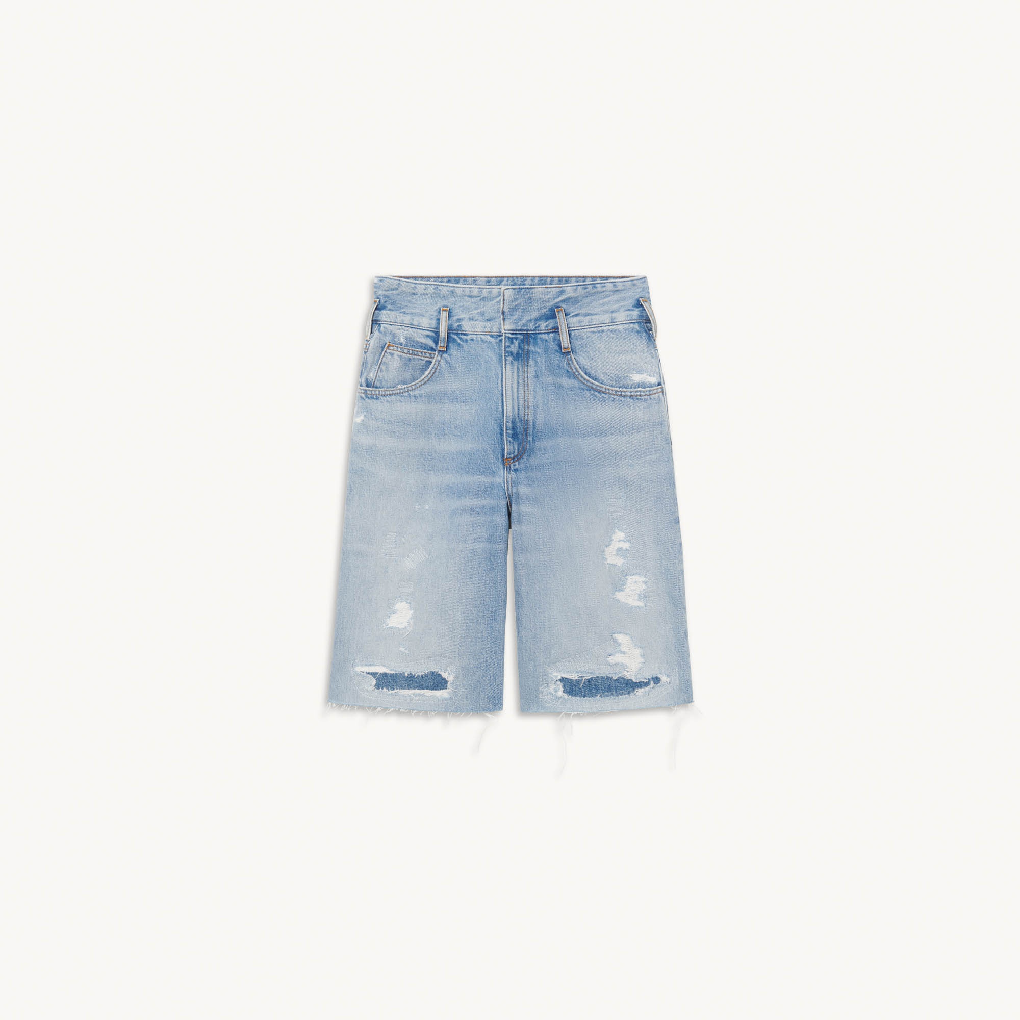Denim Bermuda shorts - 1