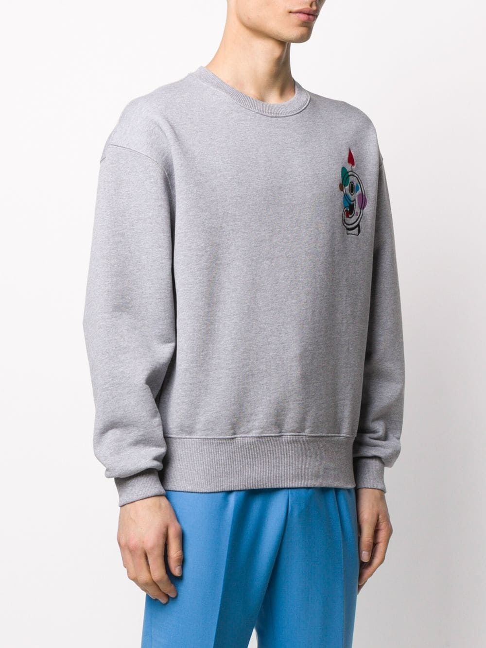 nine embroidery sweatshirt - 3