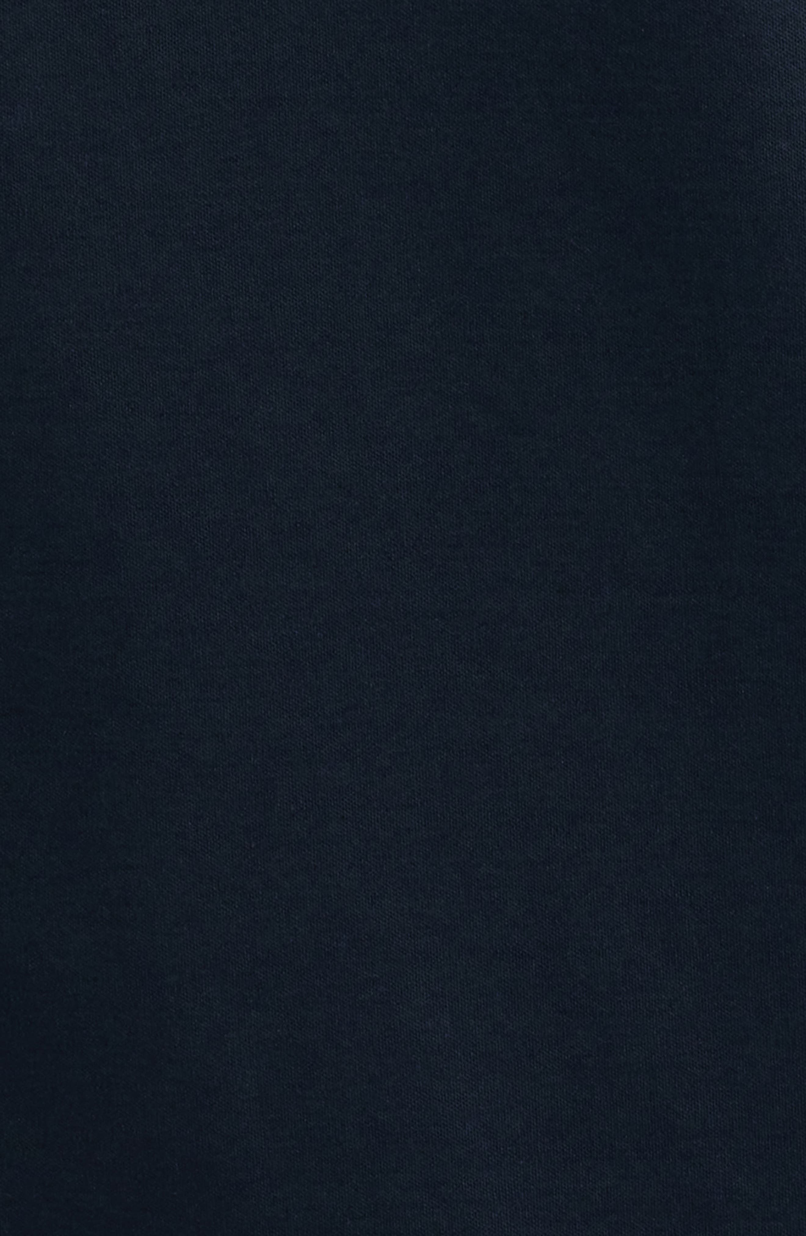 BOSS Tessler Tipped Cotton Crewneck T-Shirt in Dark Blue at Nordstrom - 6
