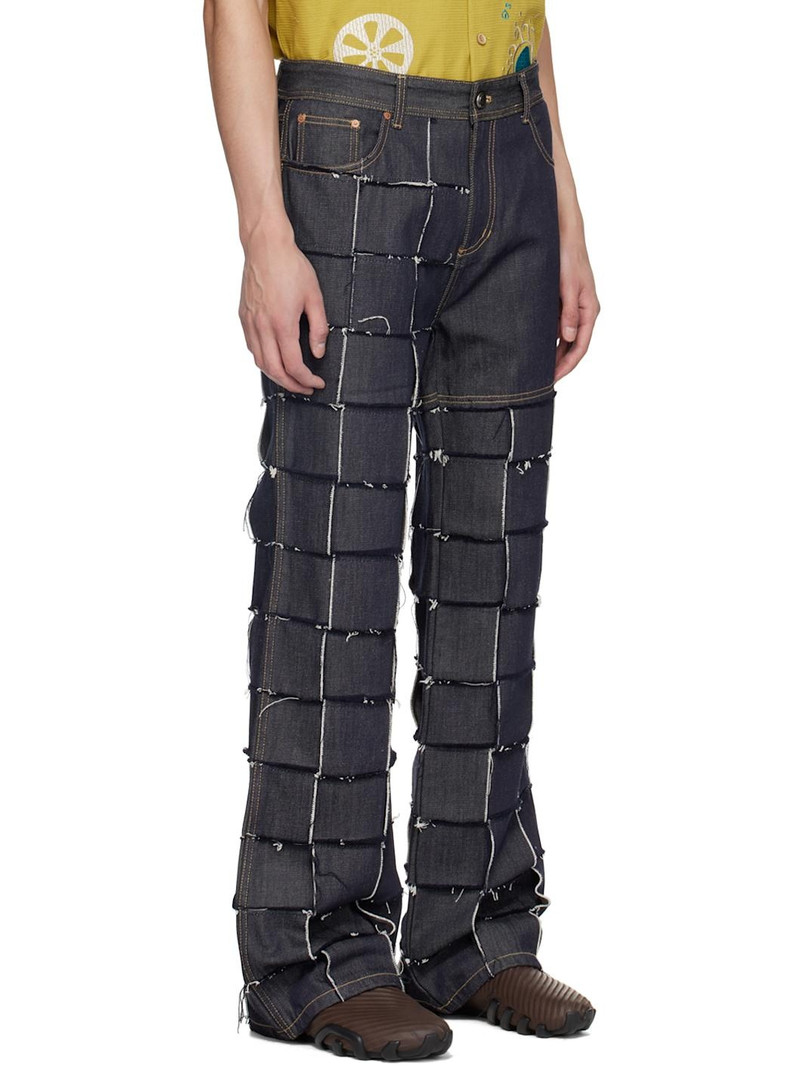 Indigo New Patchwork Jeans 2