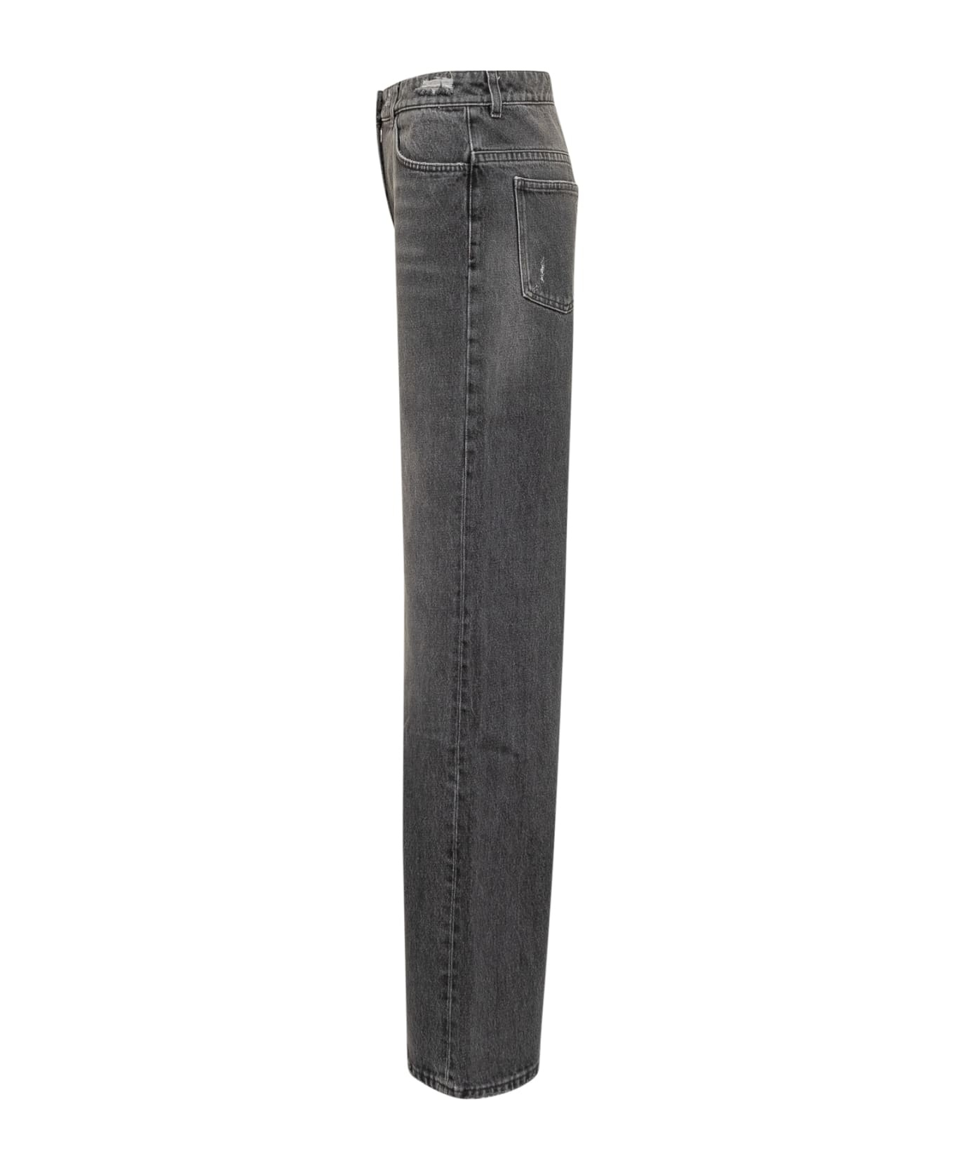 Oversized Jeans In Denim - 3