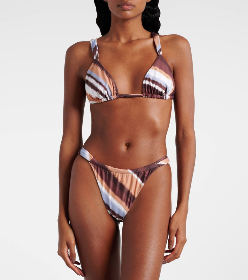 FAITHFULL Andez striped bikini bottoms outlook