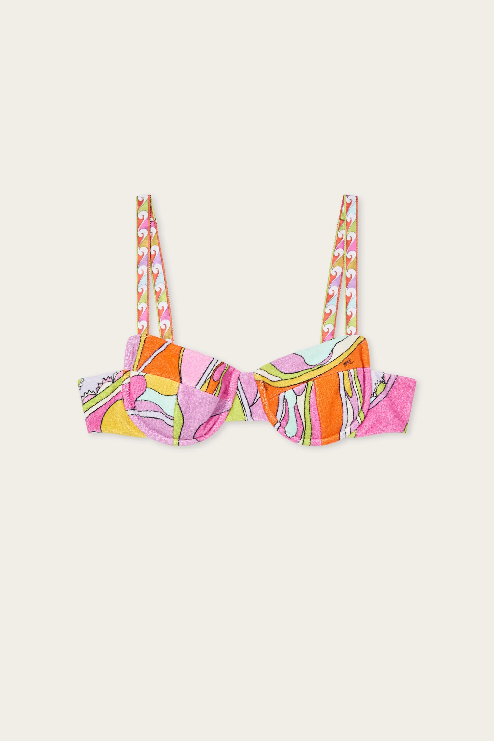 ORCHIDEE PRINT COTTON TERRY TOP - 1