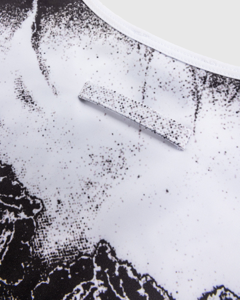 Jean Paul Gaultier – Long-Sleeve Gaultier Paris Top White/Black 7