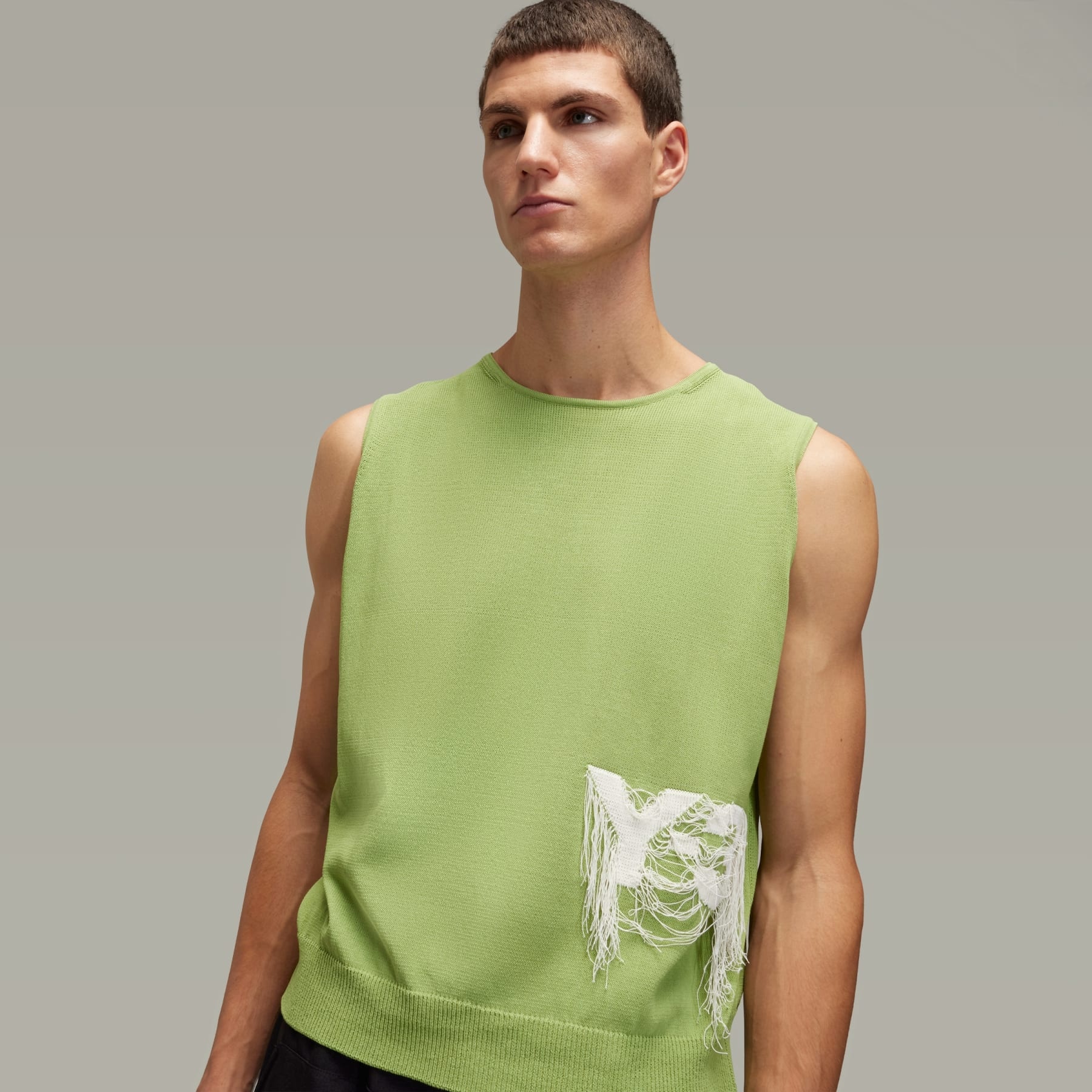 Y-3 Logo Knit Vest - 6