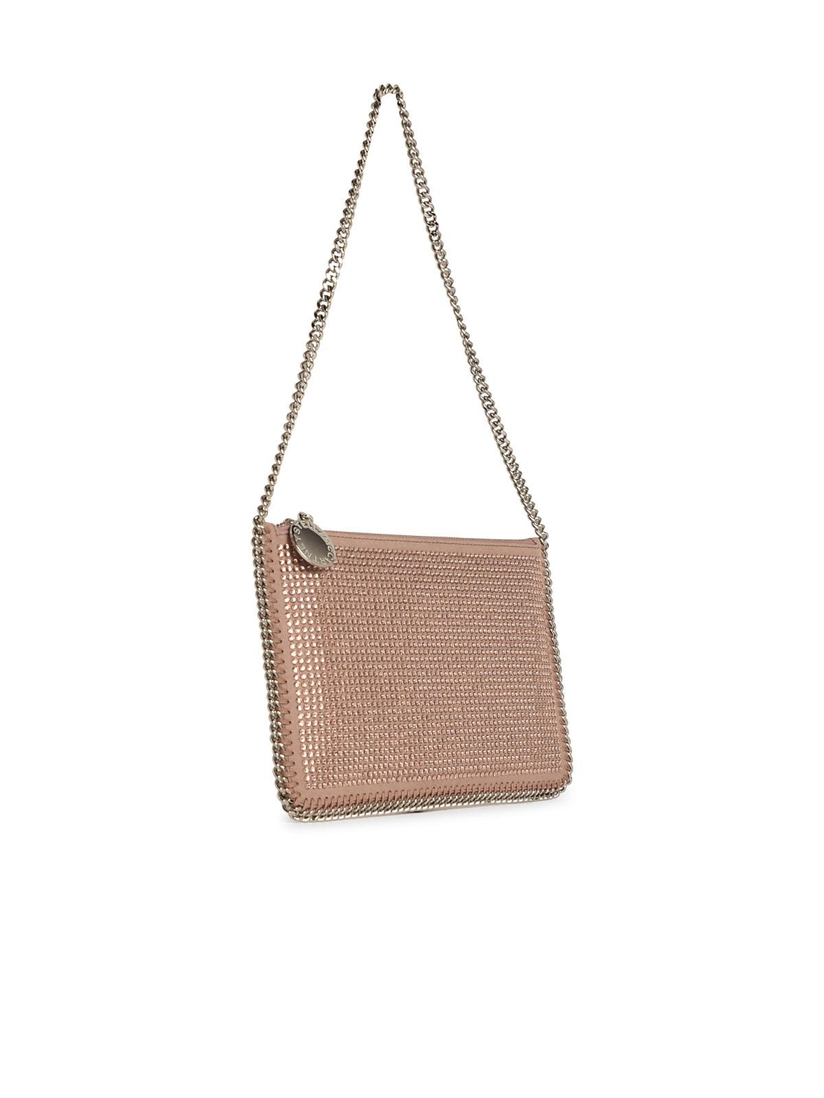 Stella Mccartney Pink Vegan Fabric Clutch Bag Women - 2