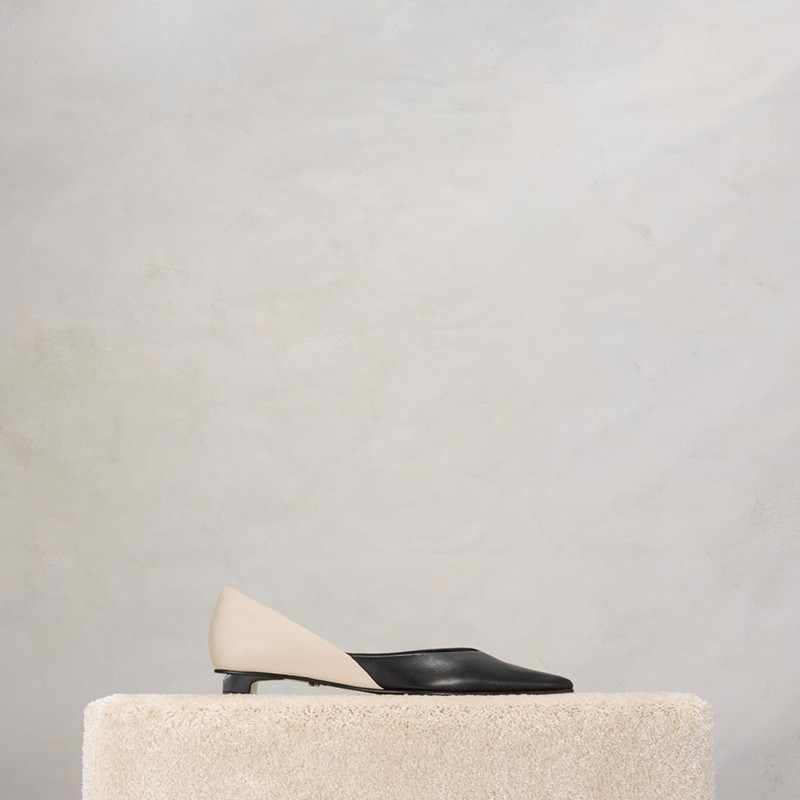 Pointed Toe Flat Shoes - 1