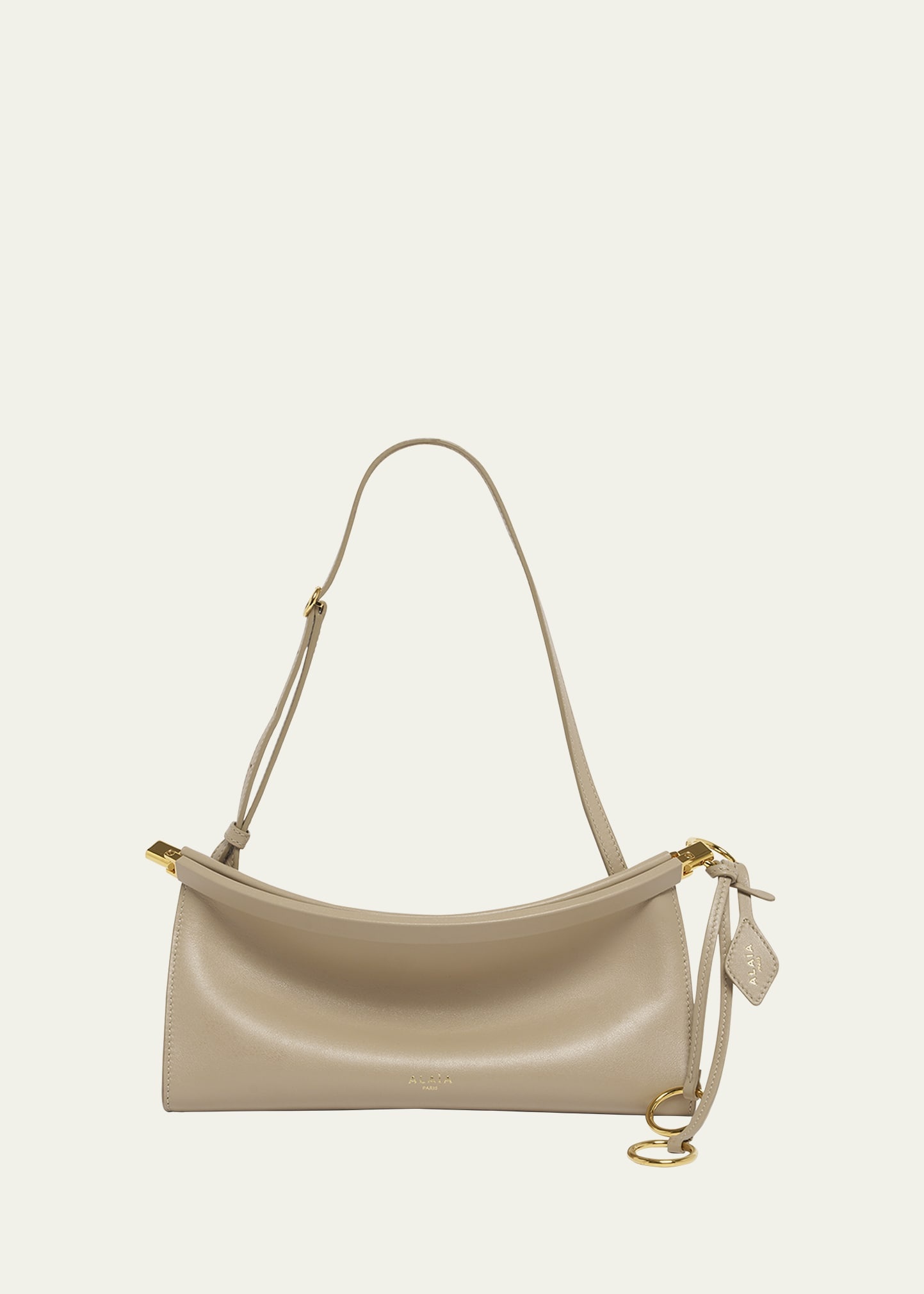 Le Click Small Shoulder Bag in Glossy Leather - 1