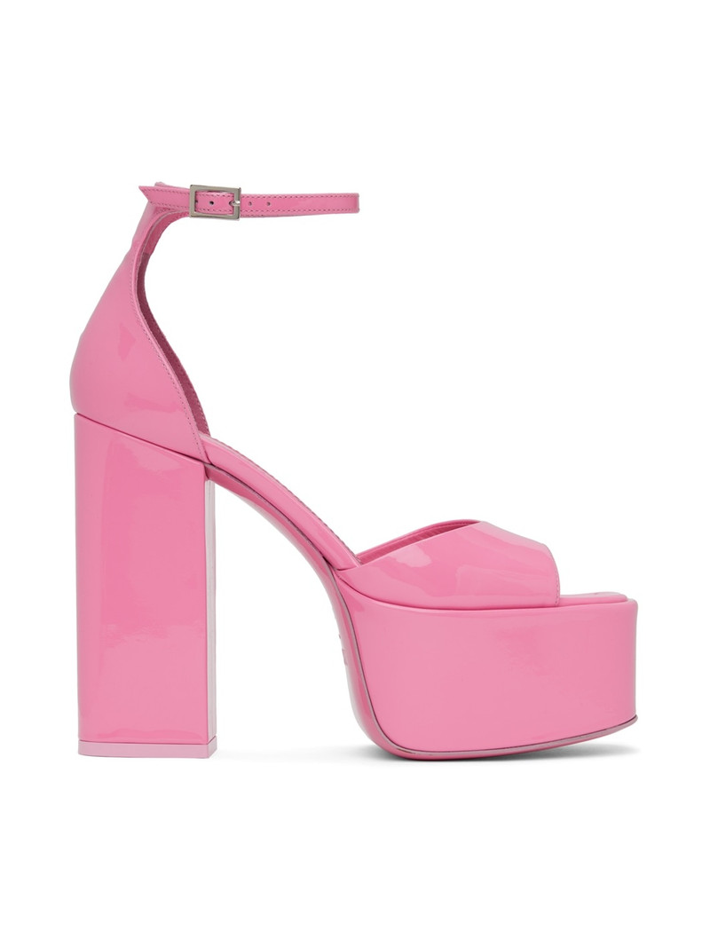Pink Tatiana Heeled Sandals 1