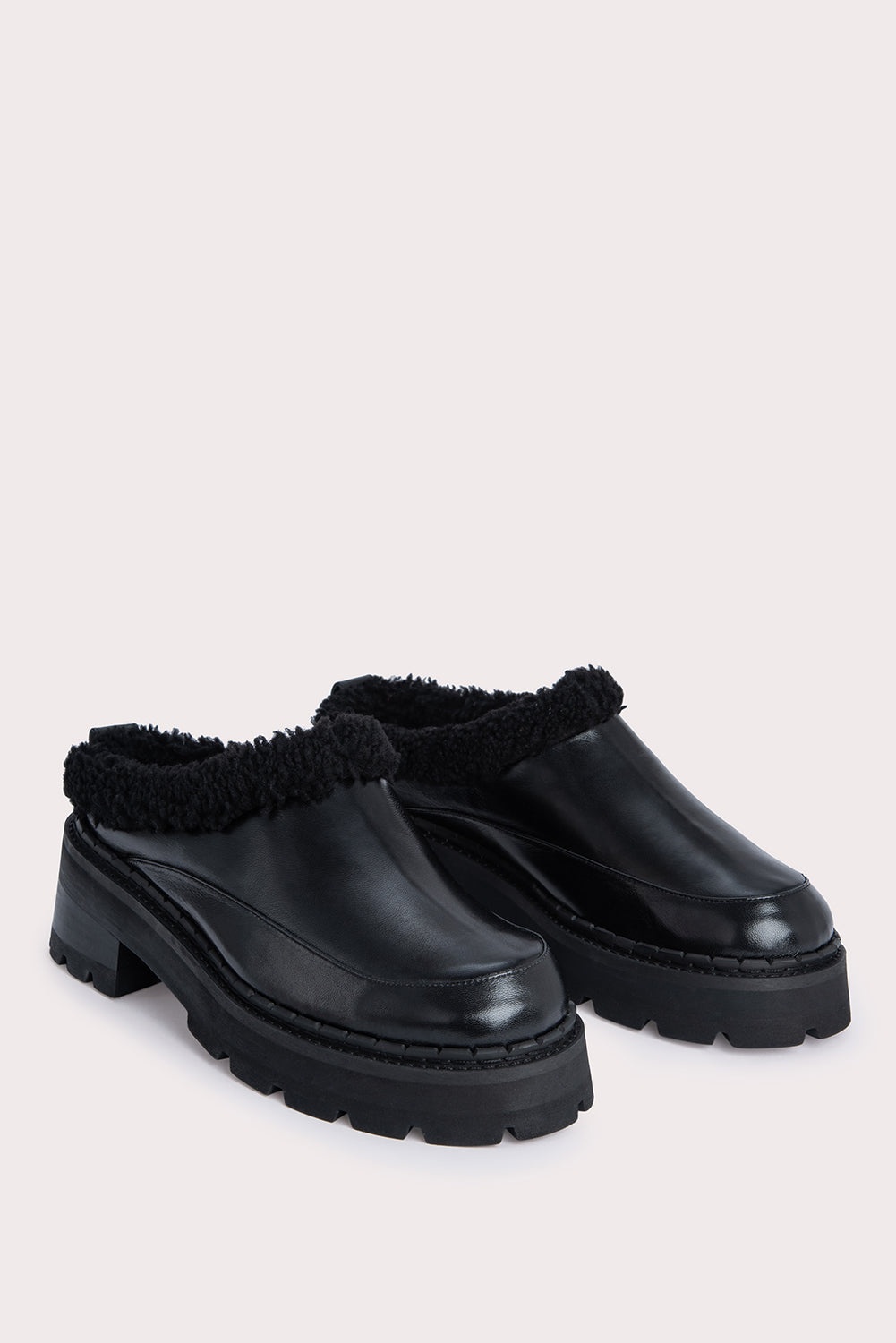 Reyna Black Shearling - 2