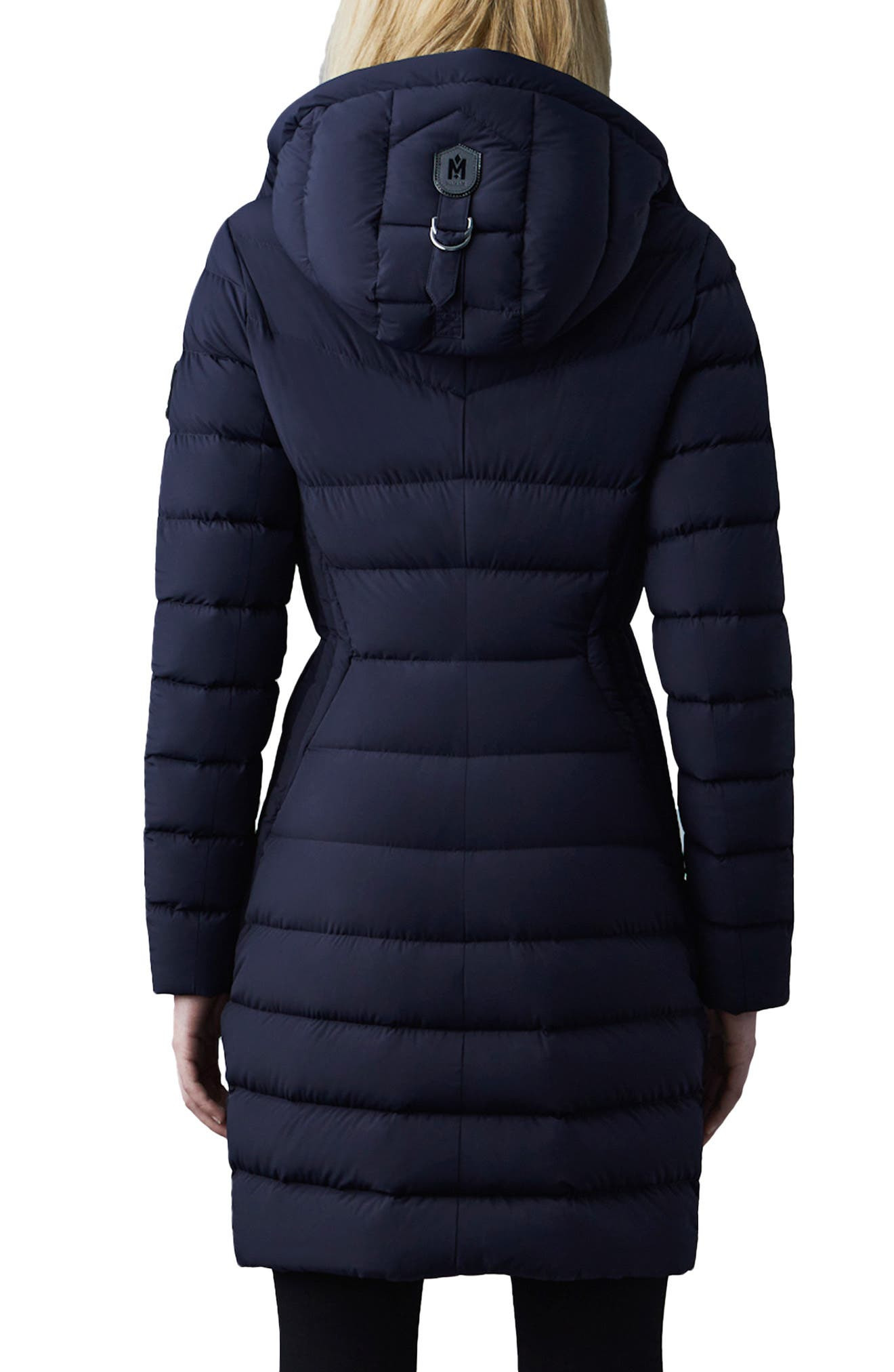 Mackage Farren Water Repellent Down Coat in Navy at Nordstrom - 2