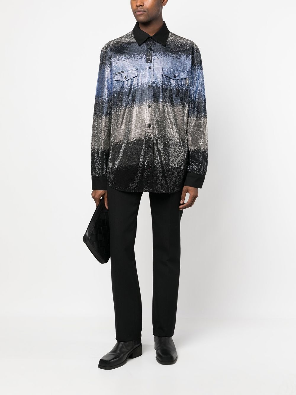 Striped sequin shirt - 2