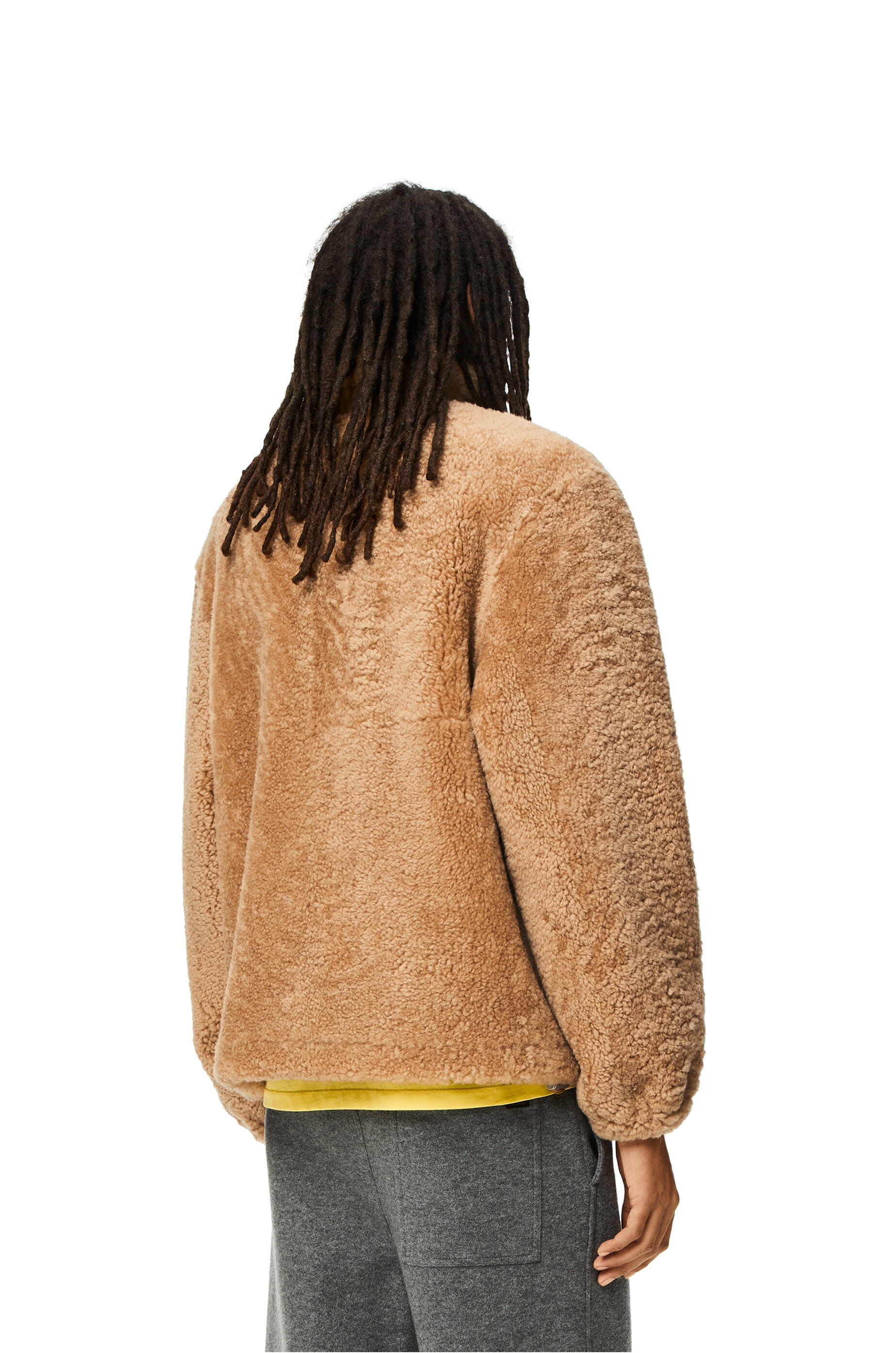 Jacket in shearling - 4