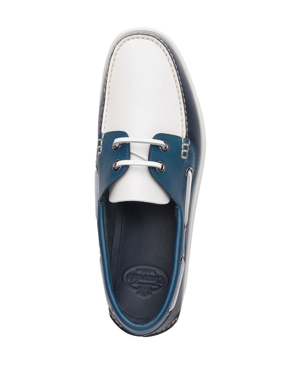 Antic leather boat shoes - 3