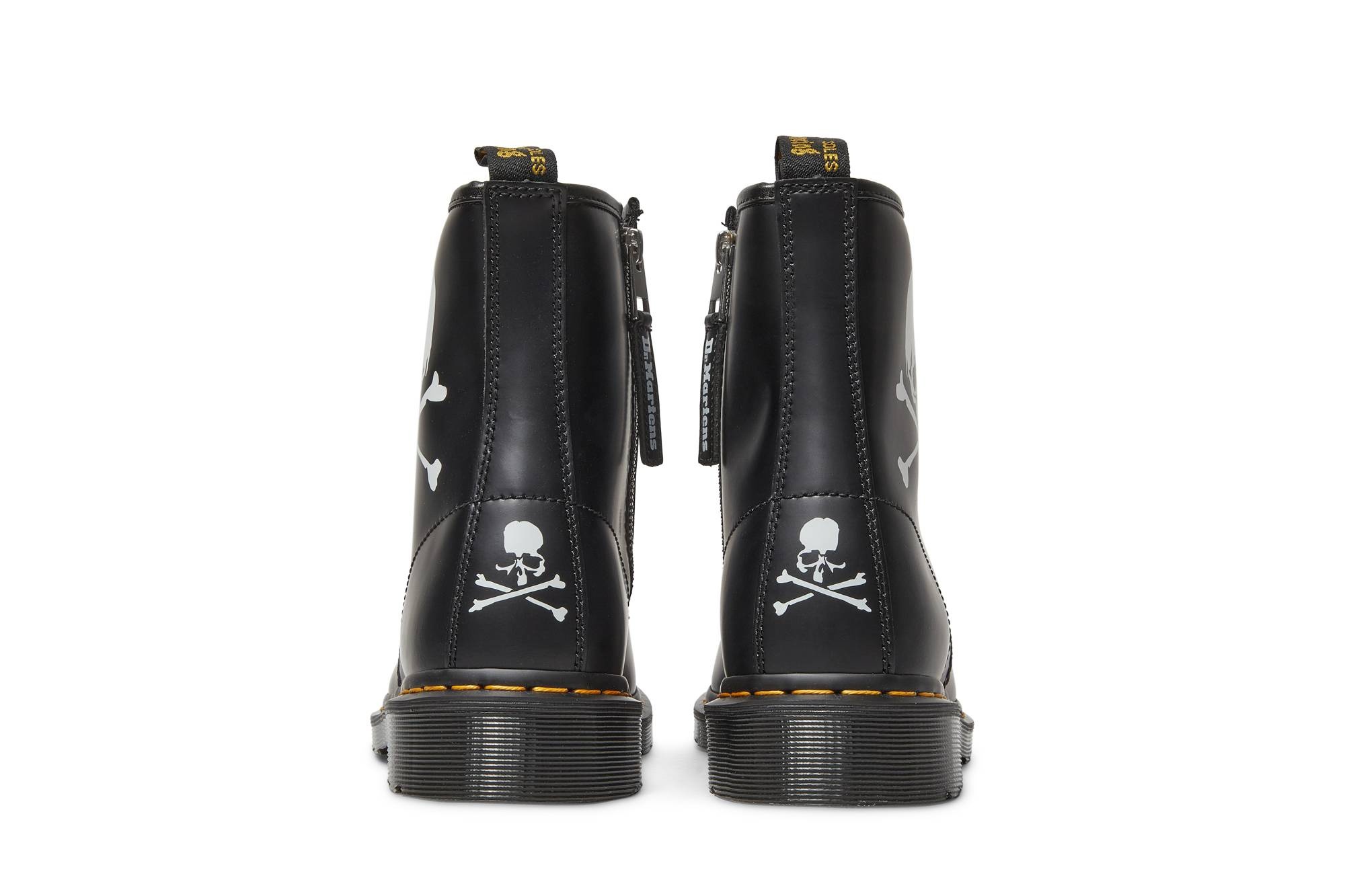 Mastermind World x 1460 Leather Boots 'Black Skull' - 6