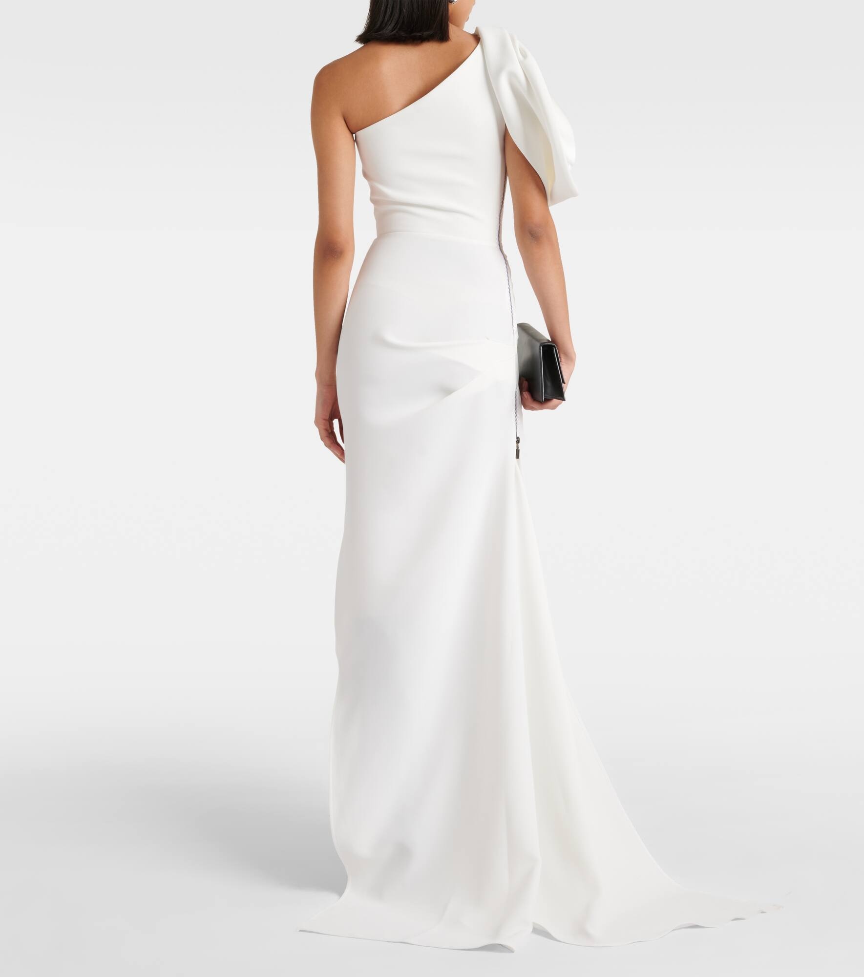 Darkness one-shoulder gown - 3